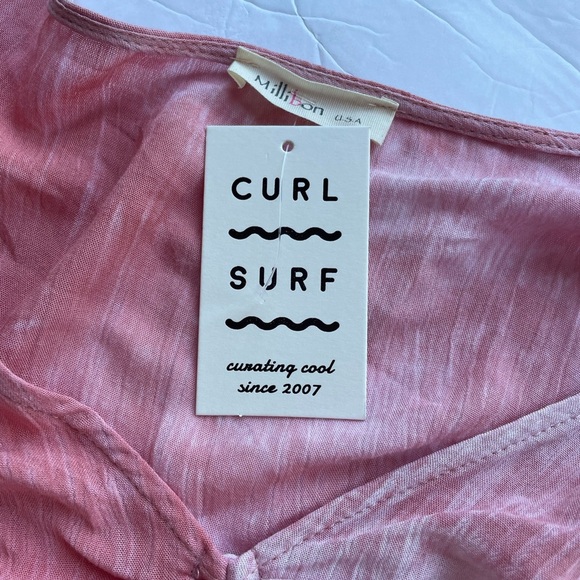 Gauzy Crop Blouse Top Lightweight Semi Sheer Flutter Sleeve Size  Small - Picture 4 of 9